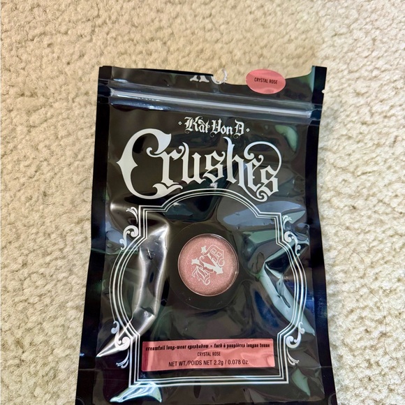 Kat Von D Metal Crush Extreme Highlighter | Makeup  Kat Von D Crushes Creamfoil Eyeshadow - Shimmering Pink